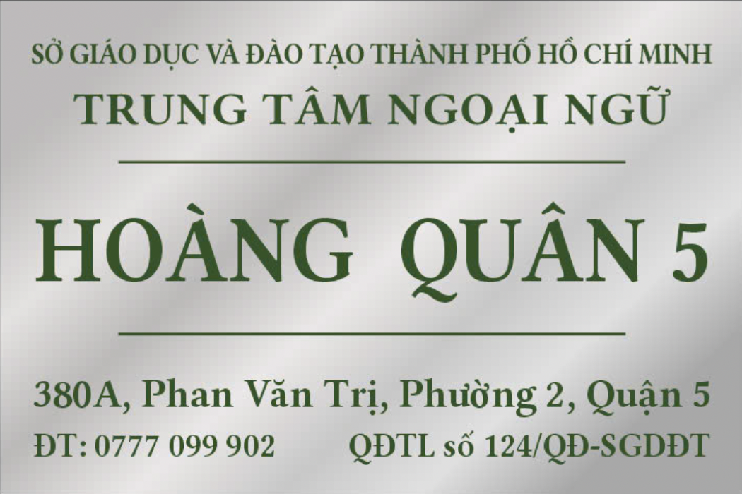 Hoàng Quân 5 (P. Chợ Quán)