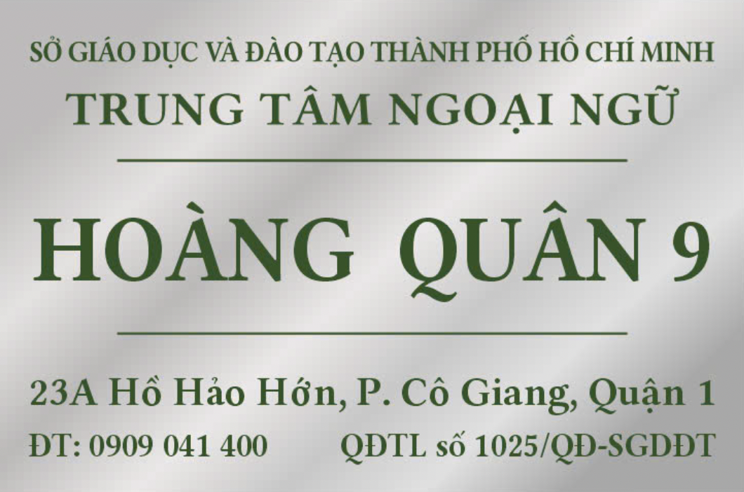 Giấy phép TTNN Hoàng Quân 9